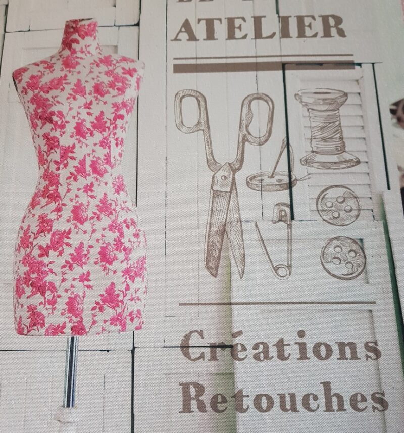 retouche création textile atelier couture combronde